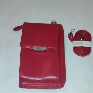 Chic Red Crossbody Bag